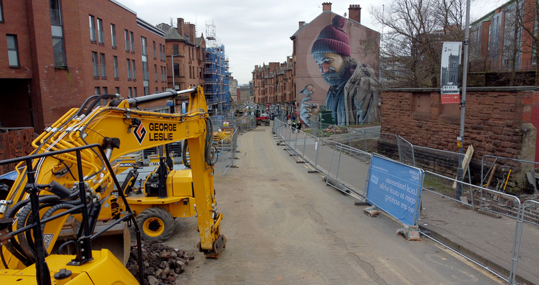 High Street Glasgow Sewer Repair