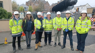 Scottish Water Staff at McDonald Road