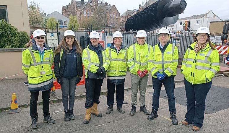 Scottish Water Staff at McDonald Road