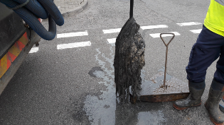Rags from the sewer
