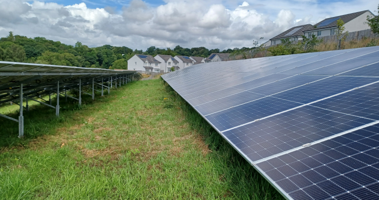 The PV scheme at Bothwellbank WWTW