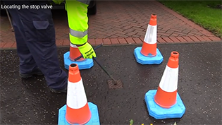 How to locate your stop valve video